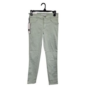 James Jeans Twiggy Ankle Mermaid Green Mid Rise Skinny Legging Pants 28 NEW #10